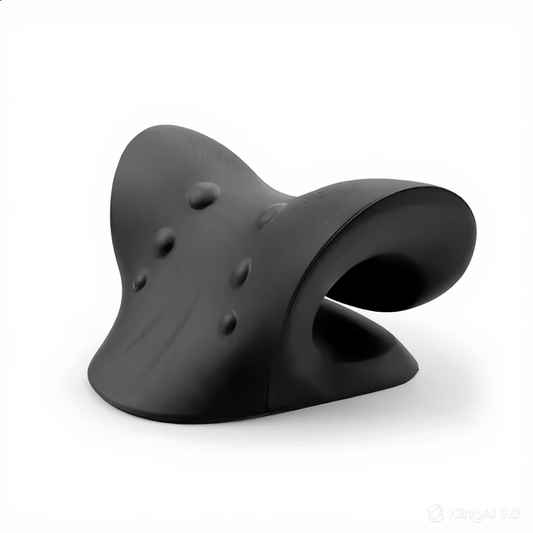 NeckRelax relaxateur cervical en mousse EVA noir - photo principale